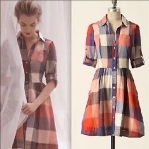 Anthropologie Moulinettes Soeurs shirtdress
